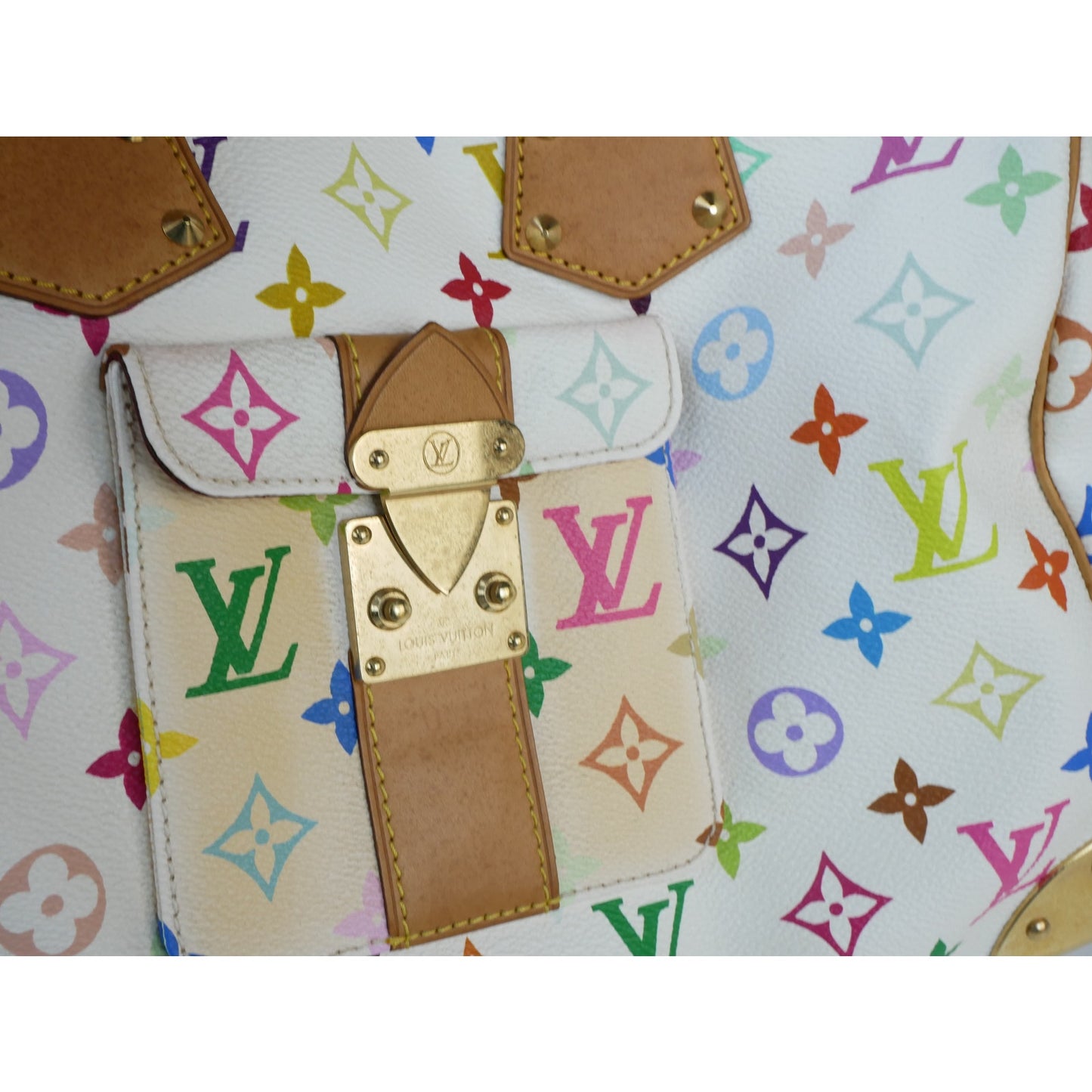 Louis Vuitton X Takashi Murakami Monogram Speedy 30 Bag