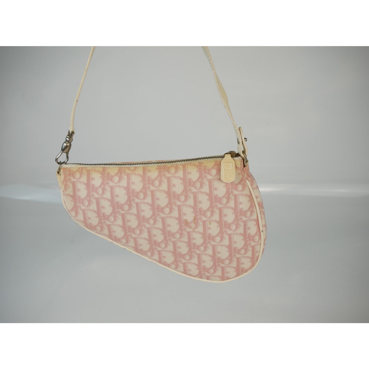 Dior Pink Diorissimo Saddle Pochette