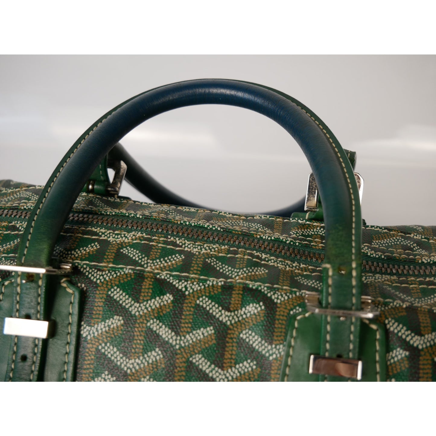 Goyard Green Travel Bag Croisiere