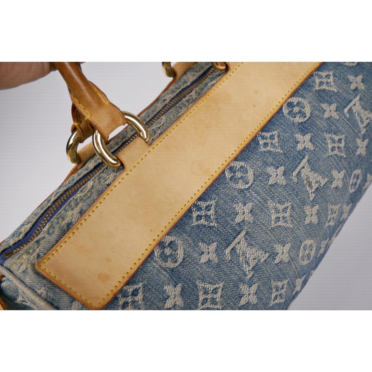 Louis Vuitton Blue Denim Neo Speedy