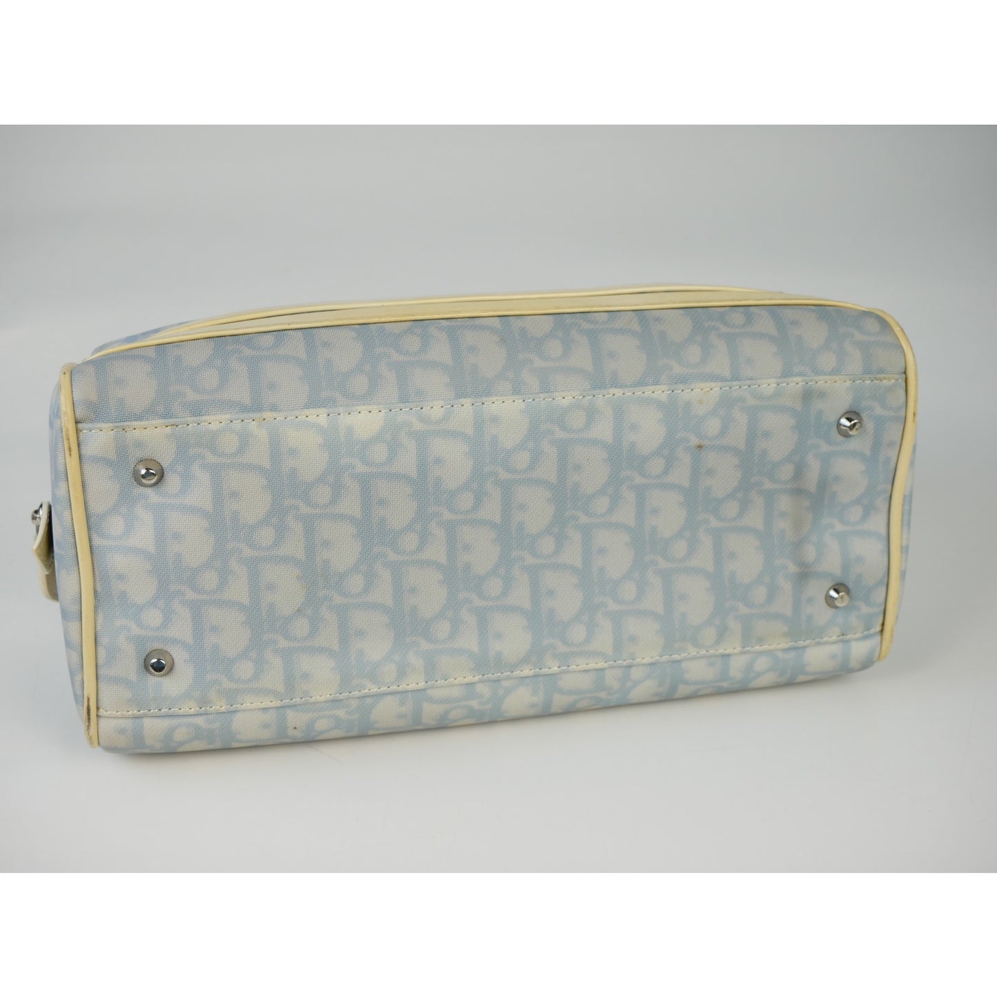 Christian Dior Light Blue Gloomy Boston Handle Bag