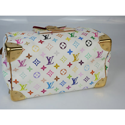 Louis Vuitton X Takashi Murakami Monogram Speedy 30 Bag