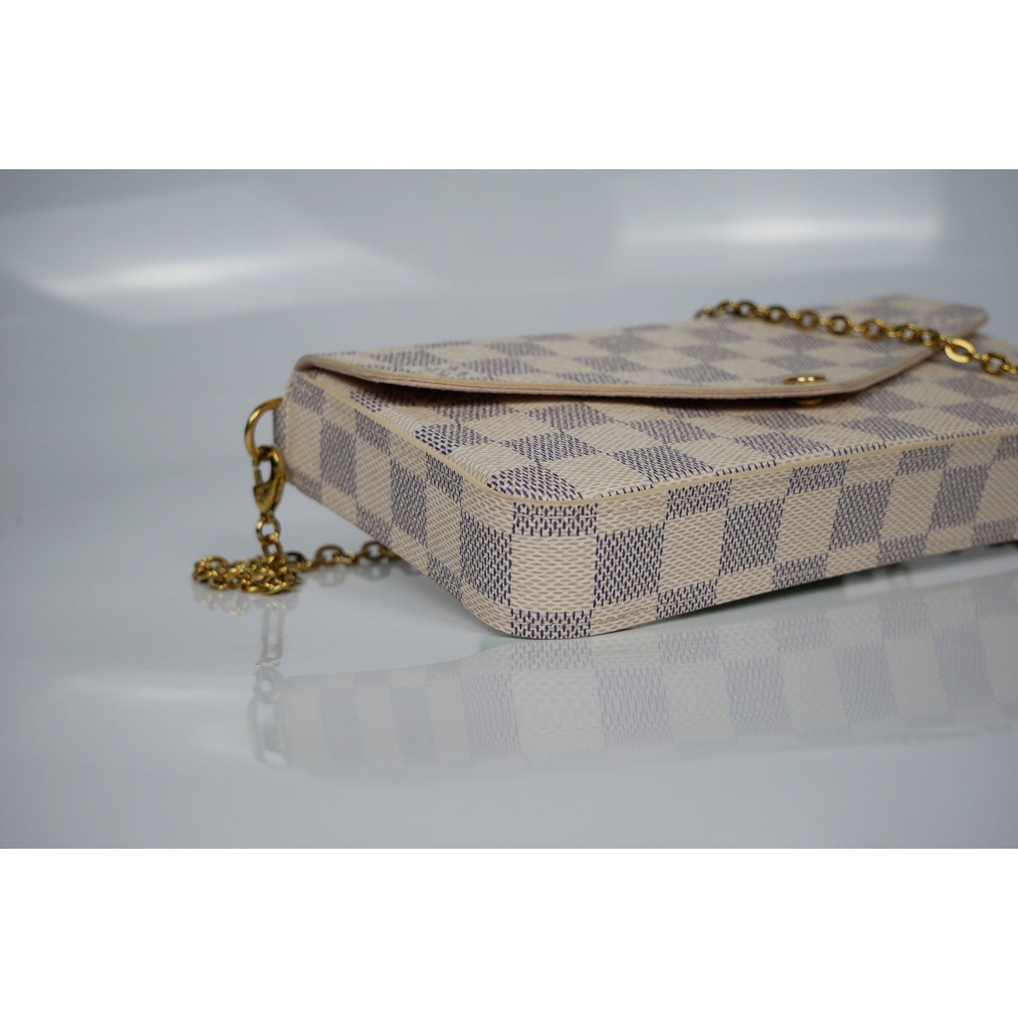 Louis Vuitton Félicie Damier Azur Pochette