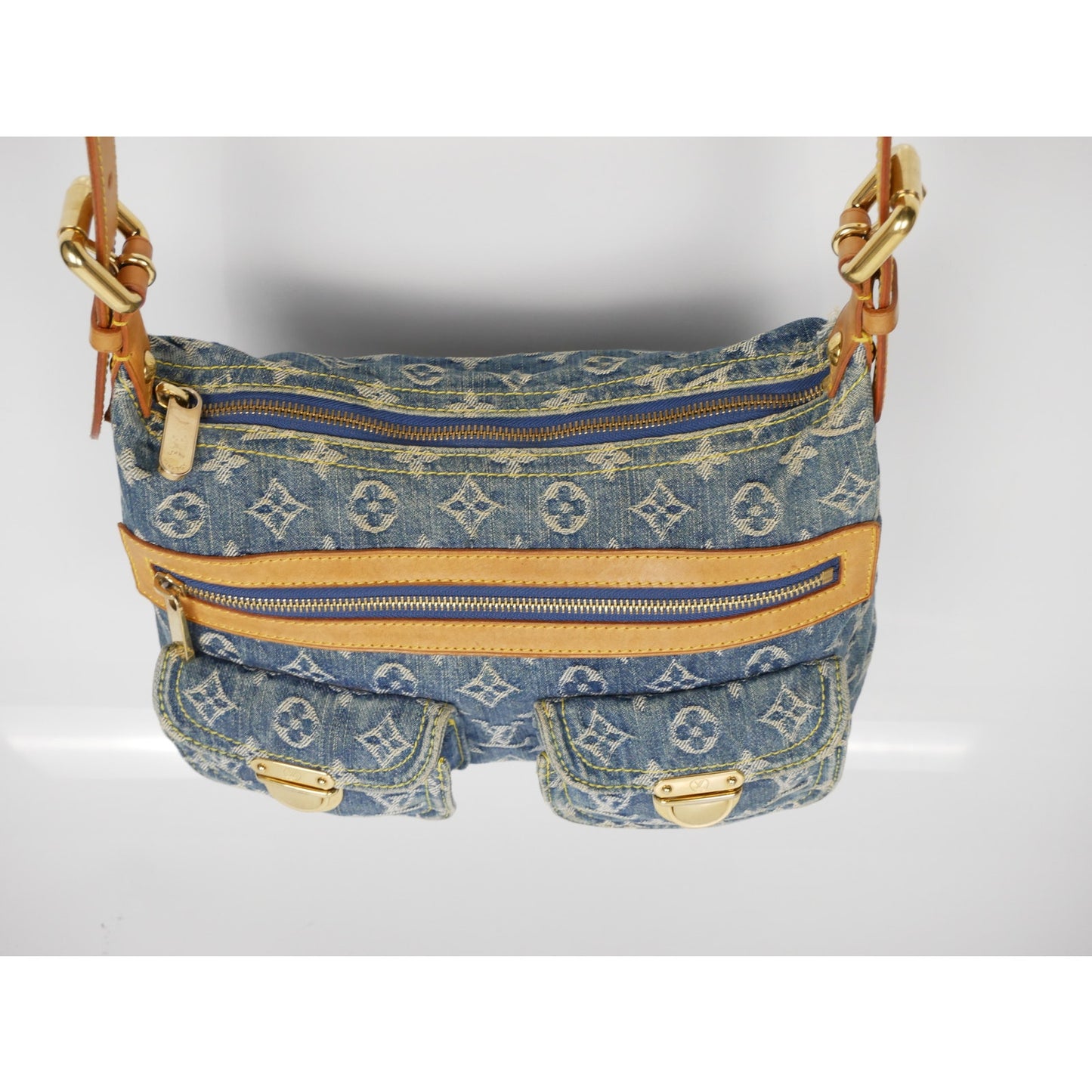 Louis Vuitton Denim Baggy Shoulder Bag