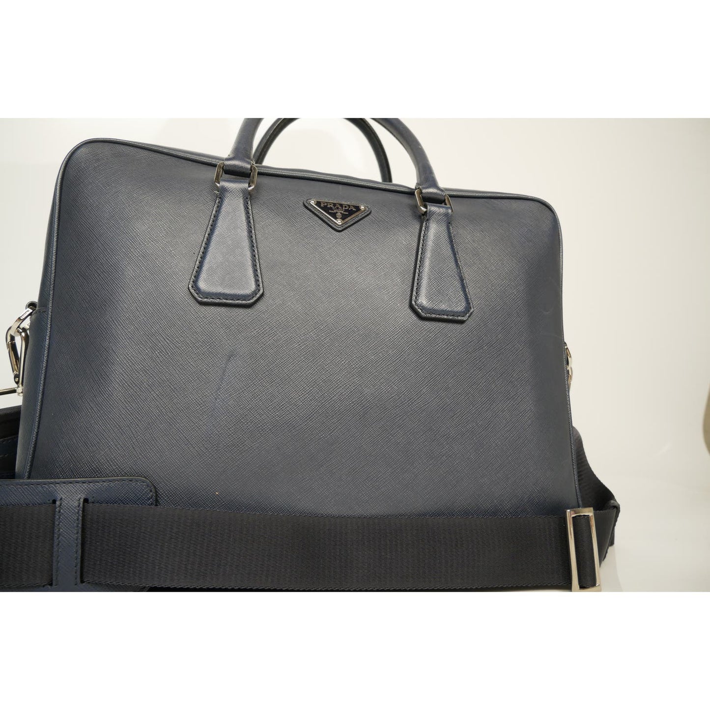 Prada Saffiano Leather Briefcase