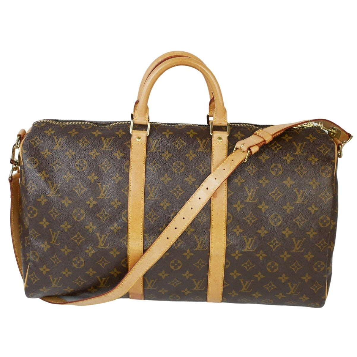 Louis Vuitton Monogram Canvas Keepall Bandouliere 50 Bag