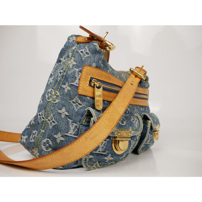 Louis Vuitton Denim Baggy Shoulder Bag