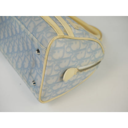 Christian Dior Light Blue Gloomy Boston Handle Bag