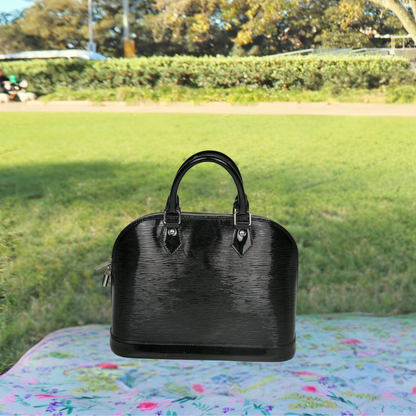 Louis Vuitton Noir Epi Electric Alma