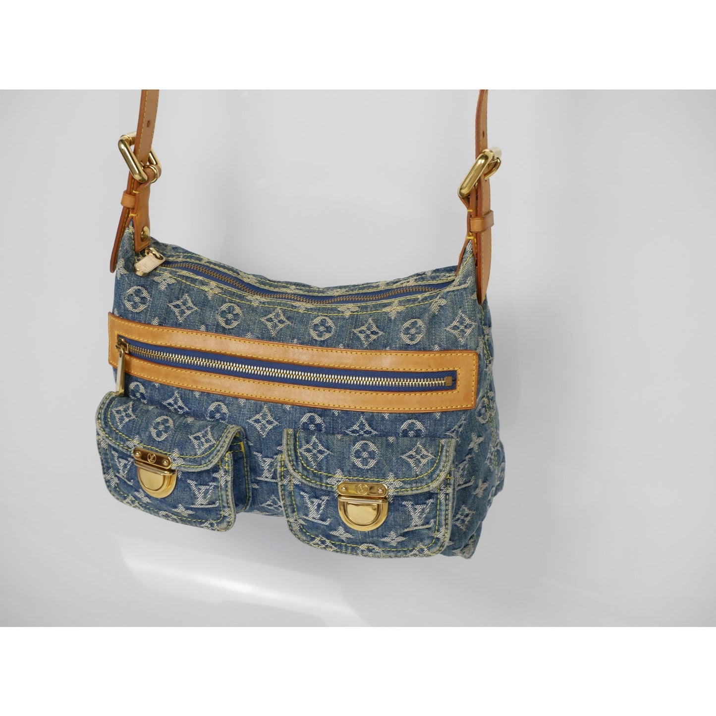 Louis Vuitton Denim Baggy Shoulder Bag