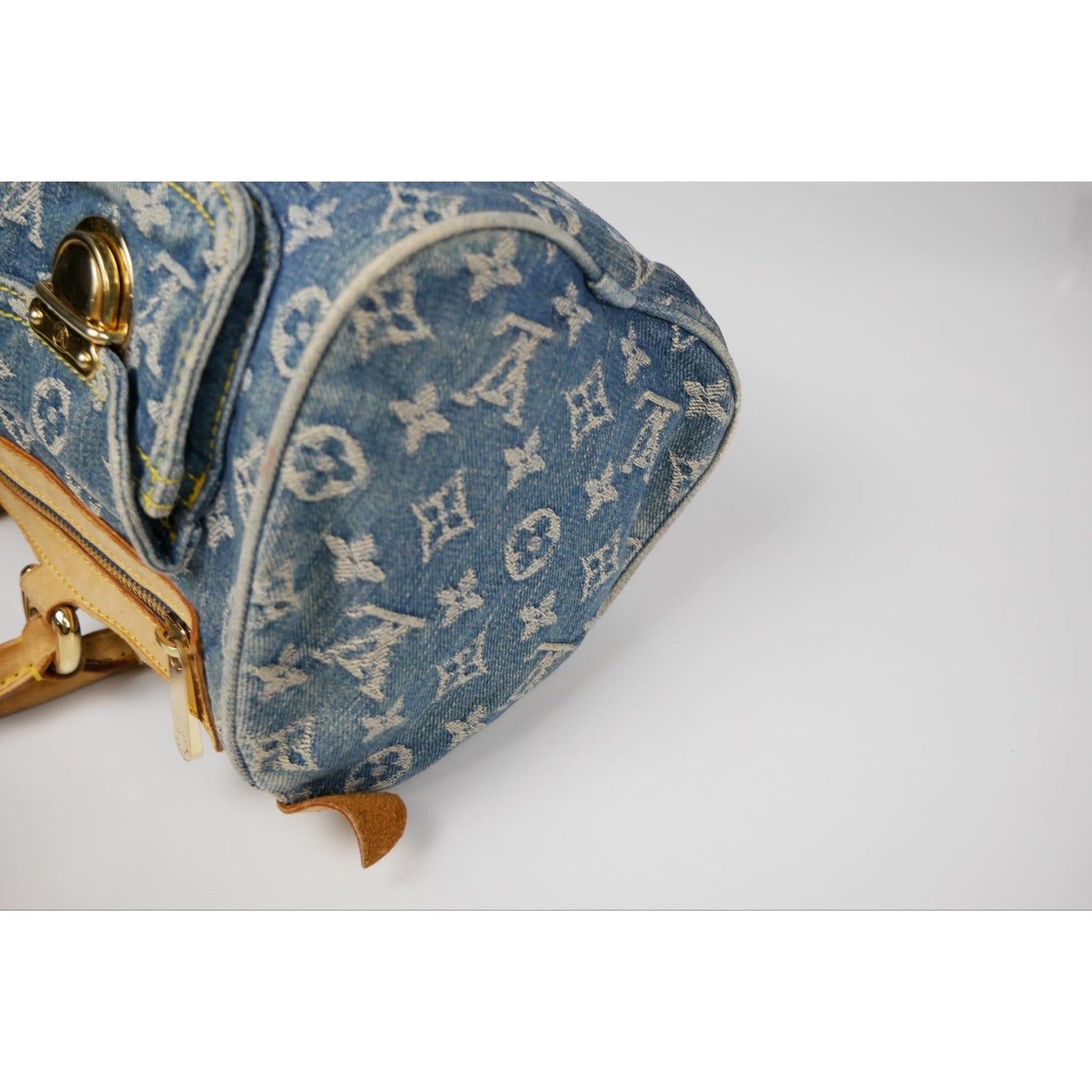 Louis Vuitton Blue Denim Neo Speedy