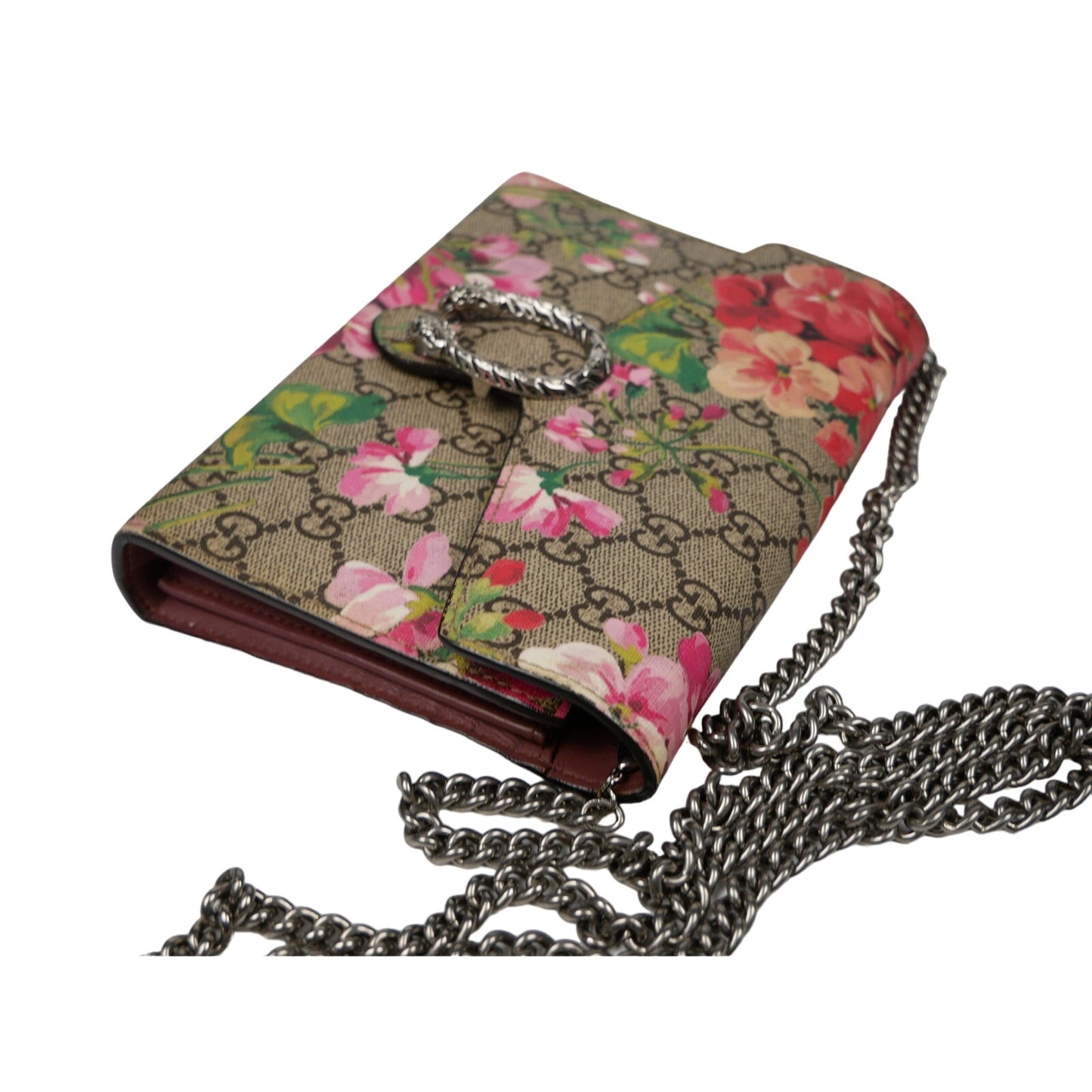 Gucci Blooms Dionysus Wallet-On-Chain Bag