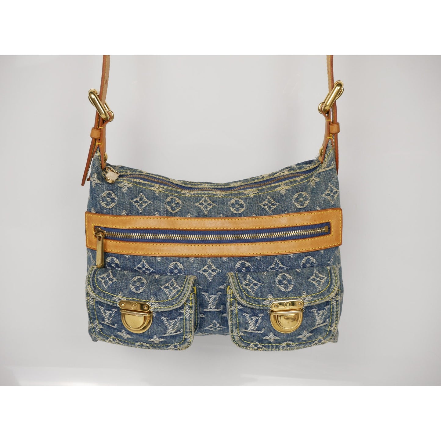 Louis Vuitton Denim Baggy Shoulder Bag