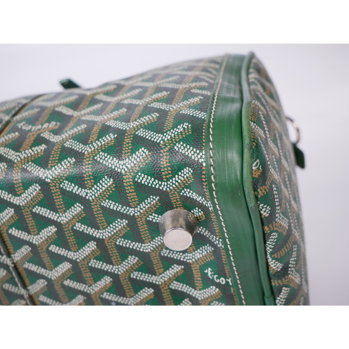 Goyard Green Travel Bag Croisiere