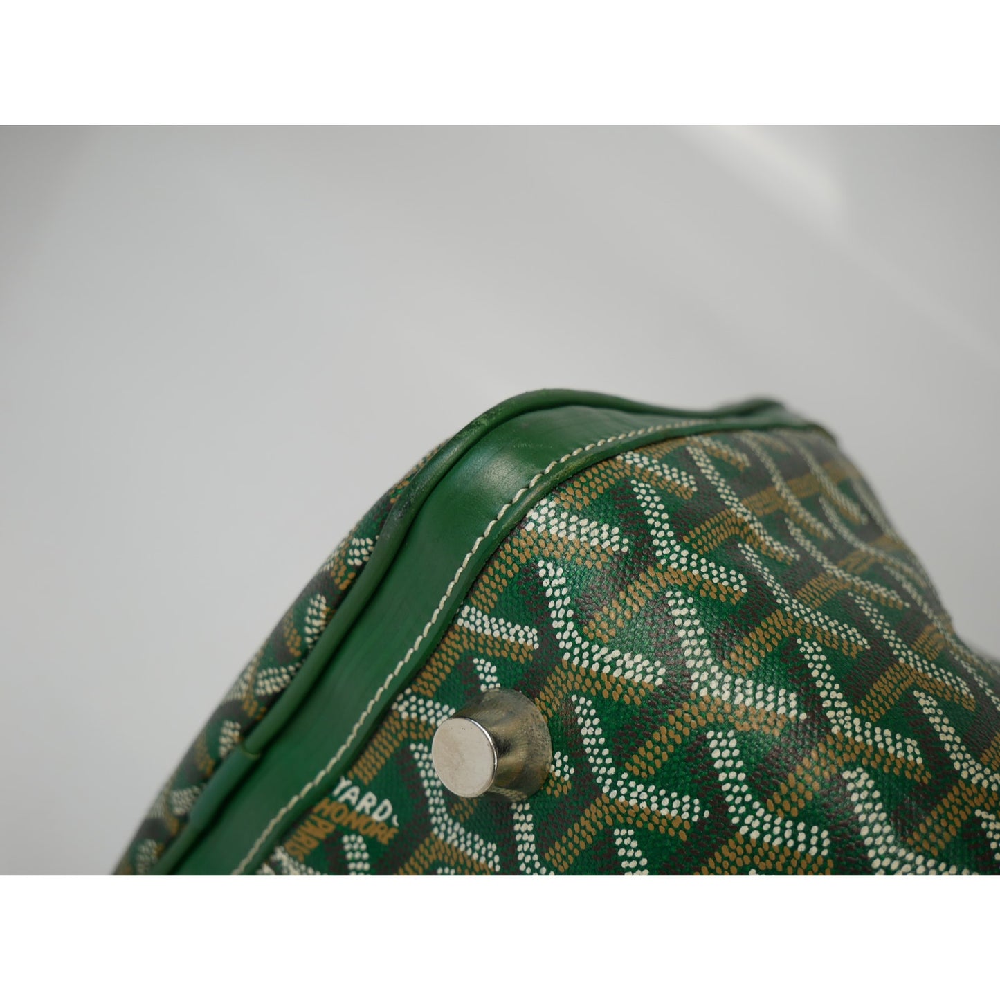 Goyard Green Travel Bag Croisiere