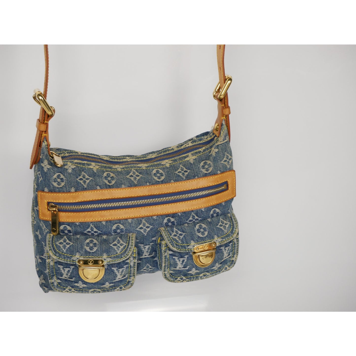 Louis Vuitton Denim Baggy Shoulder Bag