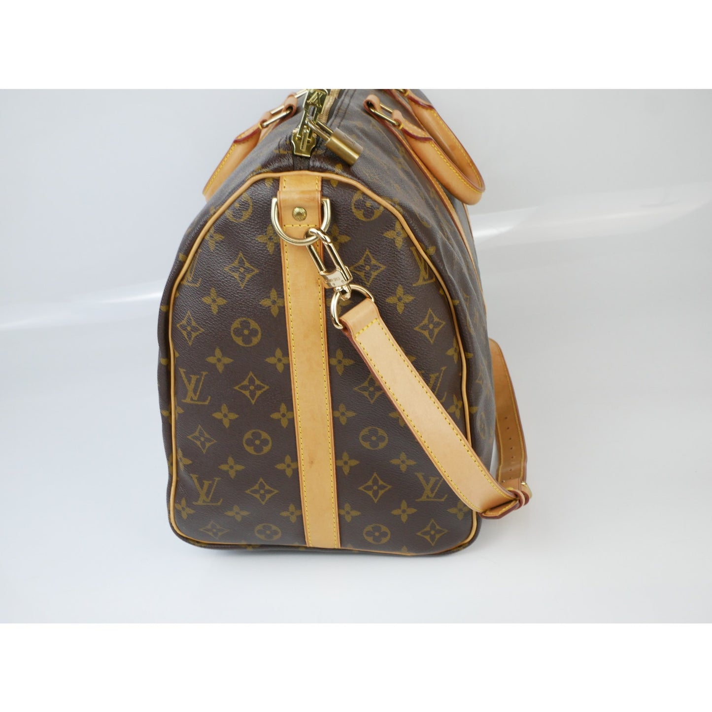 Louis Vuitton Monogram Canvas Keepall Bandouliere 50 Bag