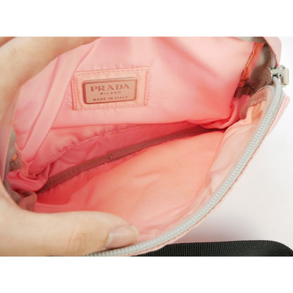 Prada Pink Belt Waist Bag