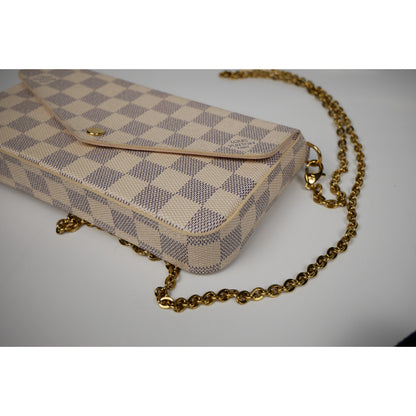 Louis Vuitton Félicie Damier Azur Pochette