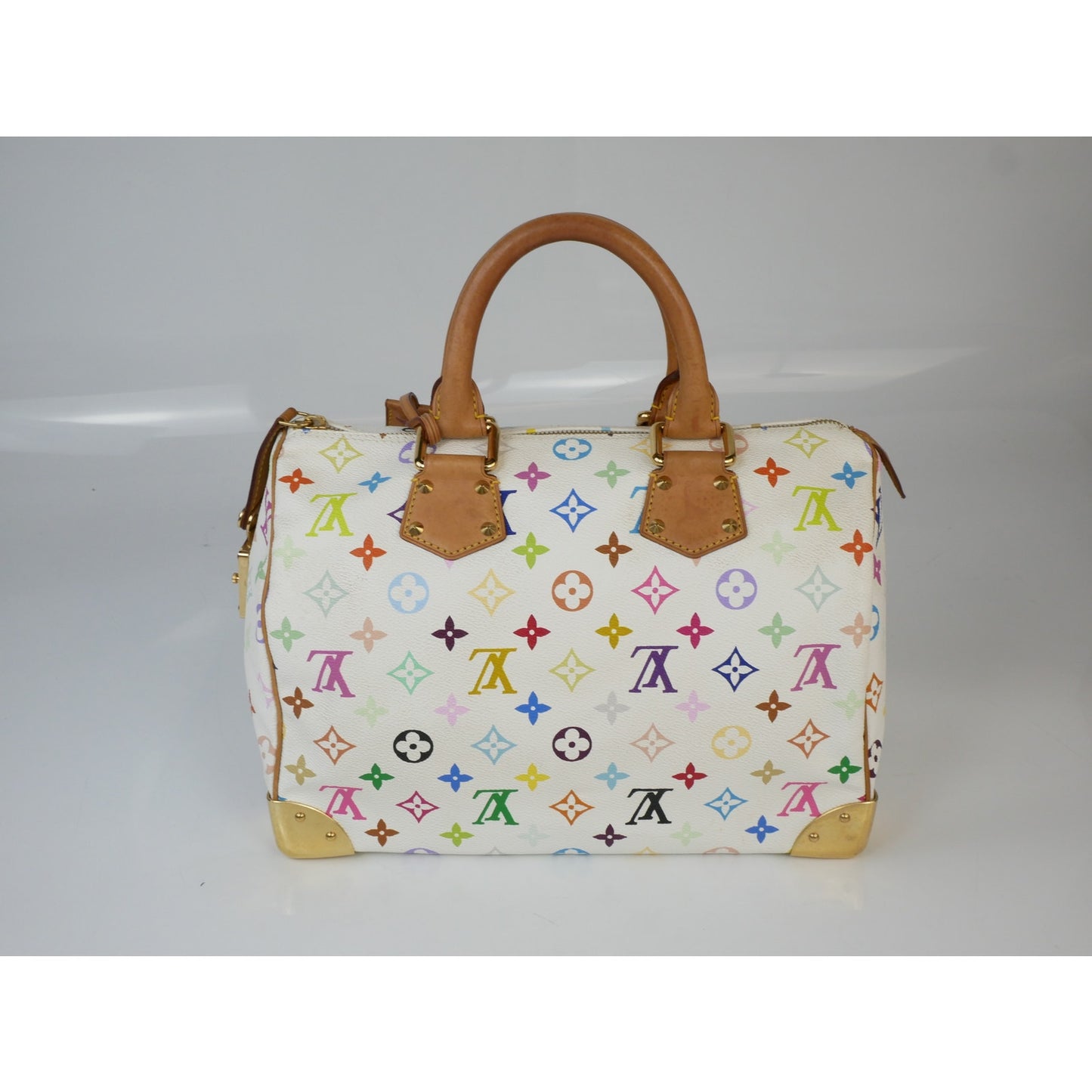 Louis Vuitton X Takashi Murakami Monogram Speedy 30 Bag