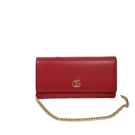 Gucci Marmont Wallet Red Shoulder Bag