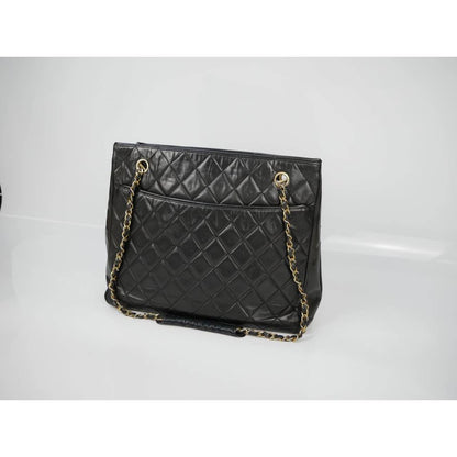 Chanel Leather Matelasse Diamond Stitch Shoulder Bag