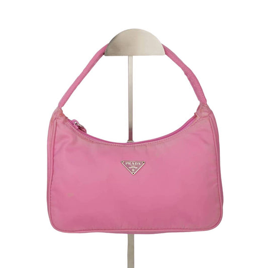 Prada Pink Nylon 2000 Hobo Bag
