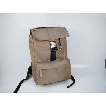 Fendi Beige Work Travel Large Classic Backpack