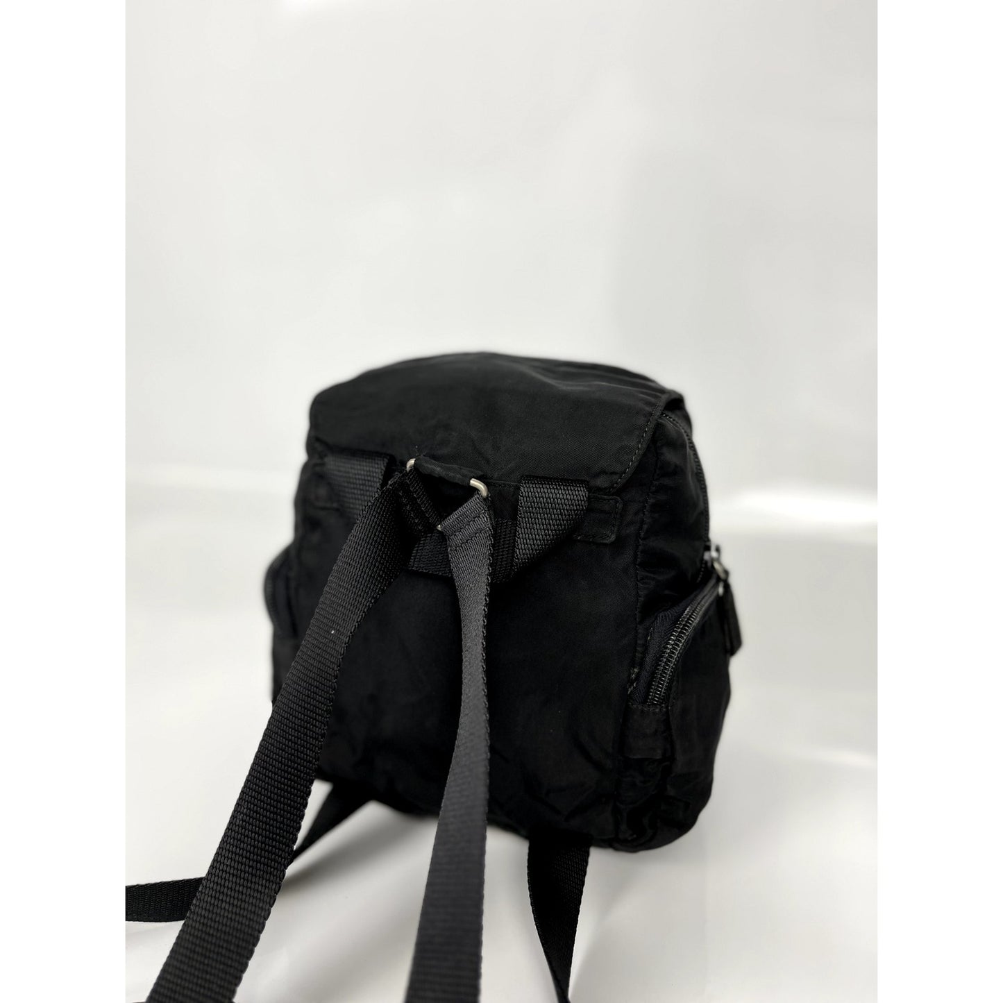 Prada Mini Nylon Backpack Nano Bag