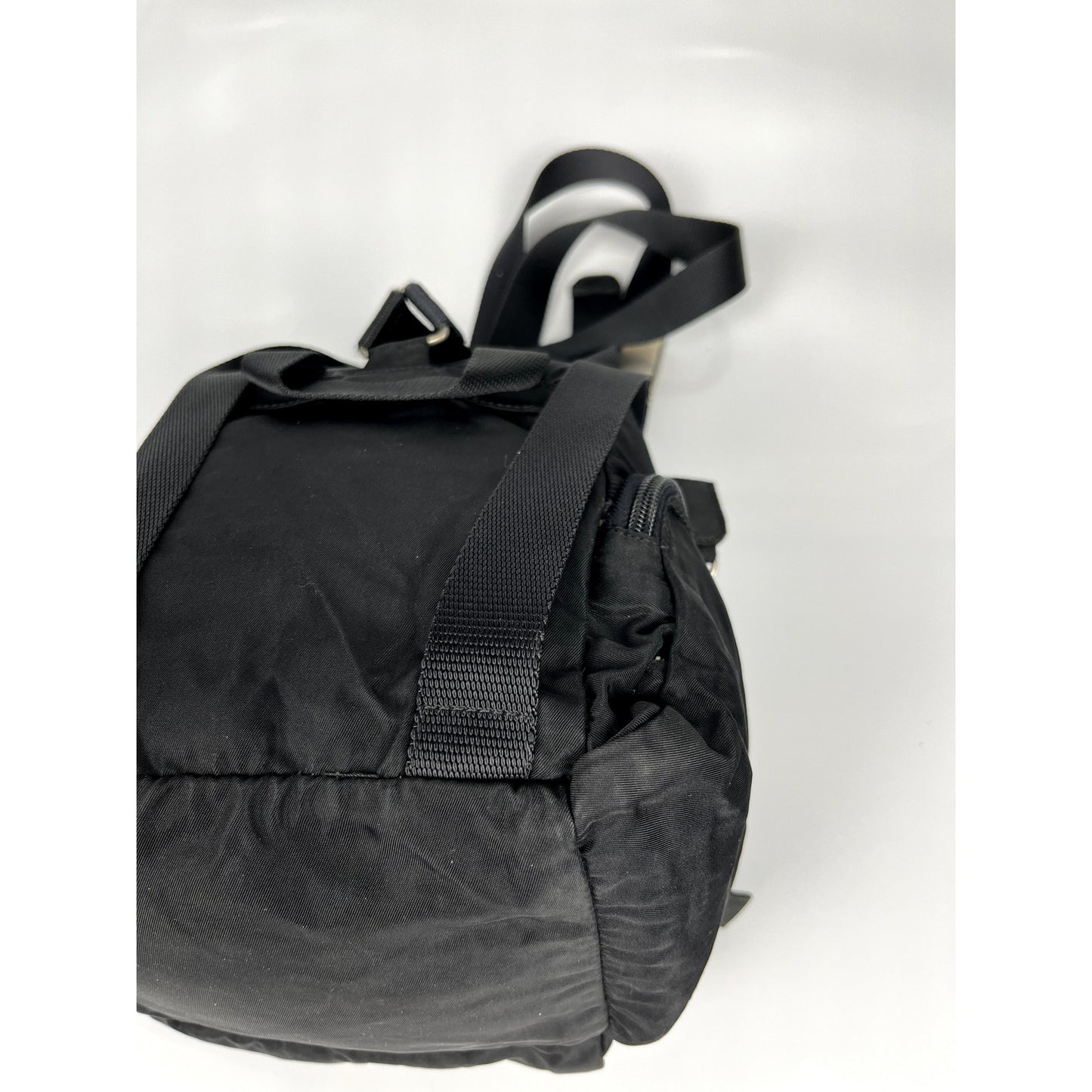 Prada Mini Nylon Backpack Nano Bag