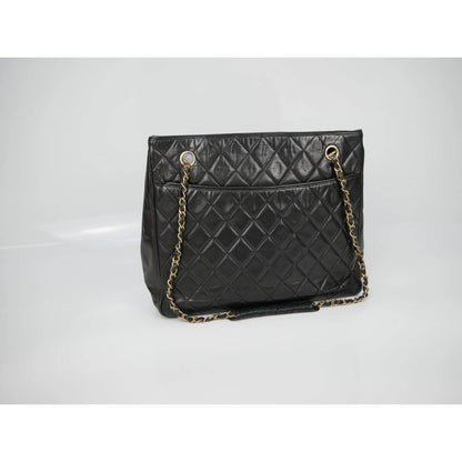 Chanel Leather Matelasse Diamond Stitch Shoulder Bag