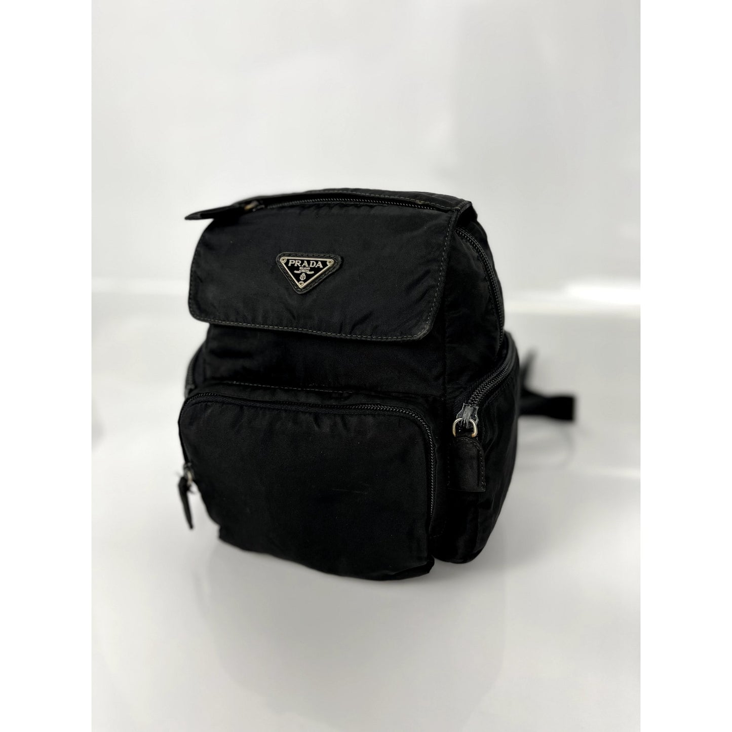 Prada Mini Nylon Backpack Nano Bag