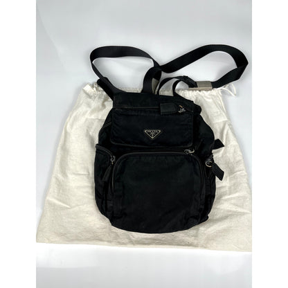 Prada Mini Nylon Backpack Nano Bag