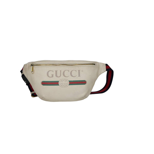 Gucci Belt Bum Bag Waist Shoulder Crossbody Leather Classic