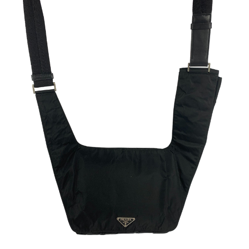 Prada Black Saffiano Crossbody Shoulder Bag