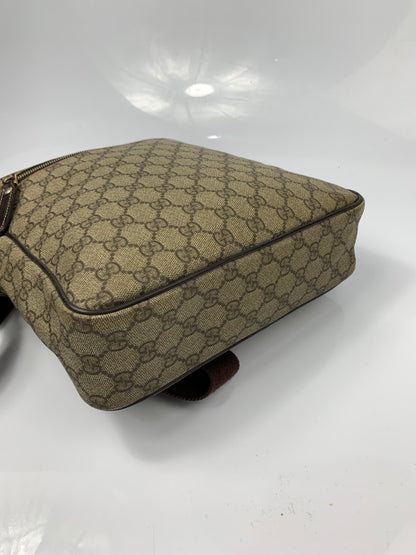 Gucci Monogram Leather Shoulder Crossbody Bag