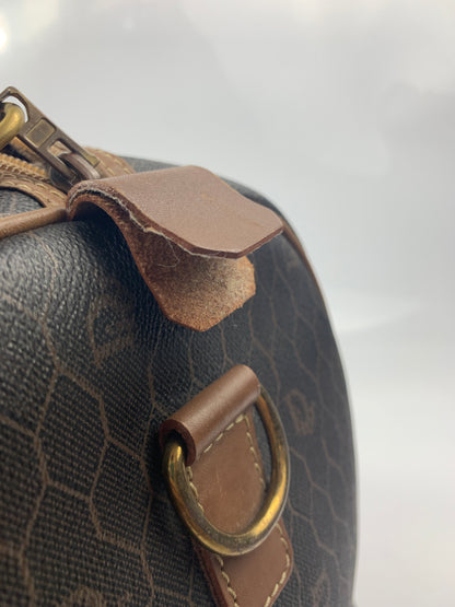 Christian Dior Monogram Shoulder Boston Bag